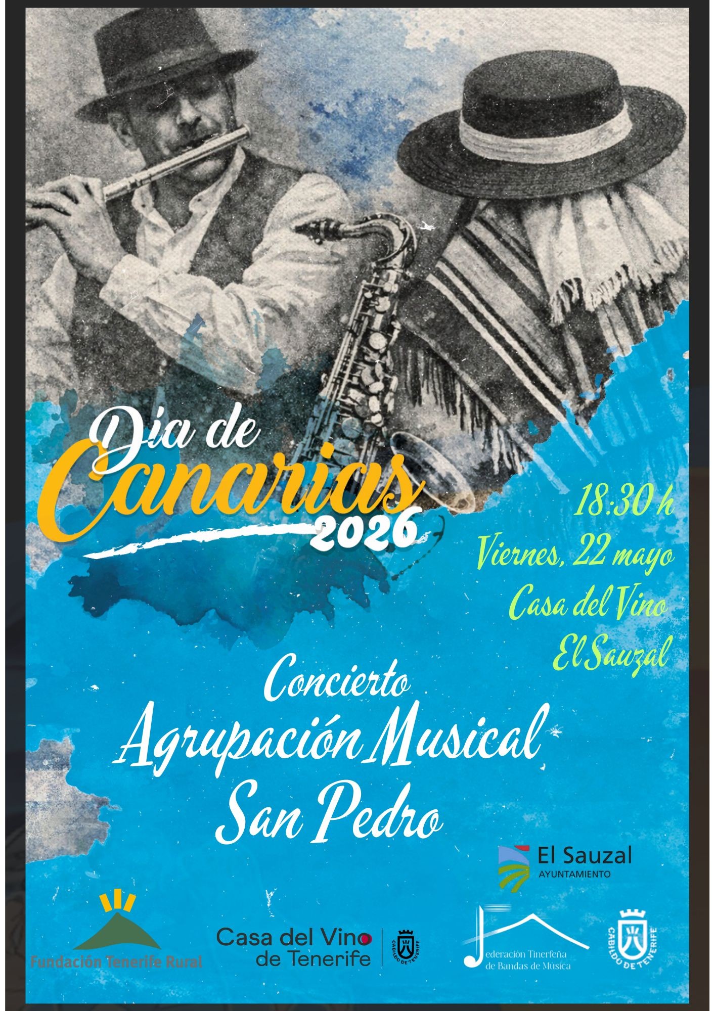 Concierto Agrupación Musical San Pedro. 22 de Mayo de 2026 a las 18:30 horas